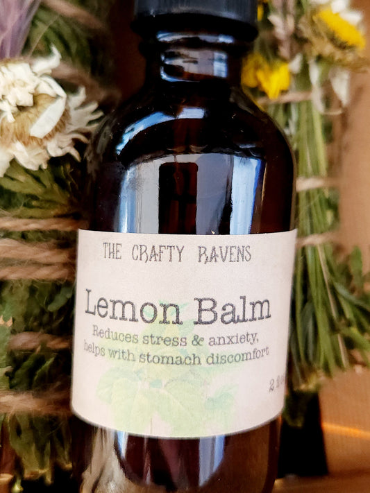 Lemon Balm Tincture - 2oz Bottle