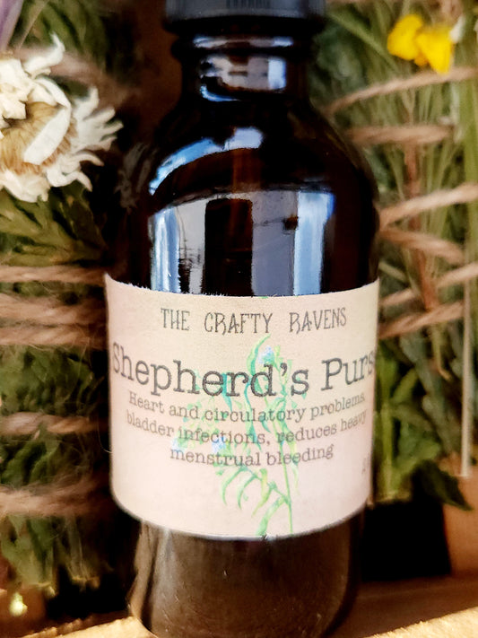 Shepherd's Purse Tincture - 2oz Bottle