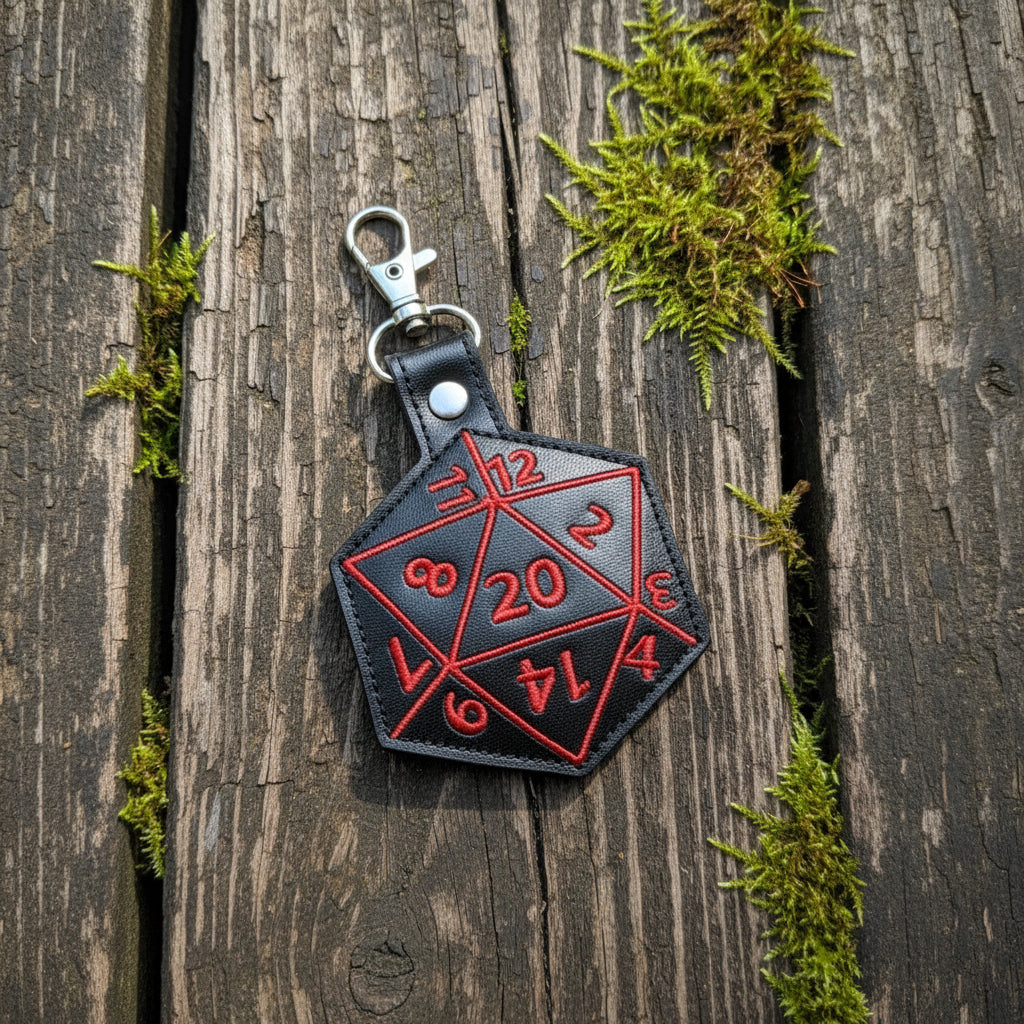 Keychain - D20
