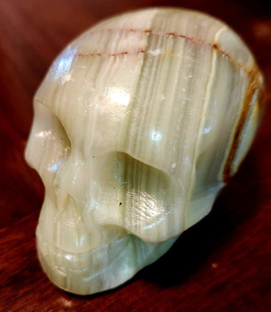 Afghan Jade Skull - Large
