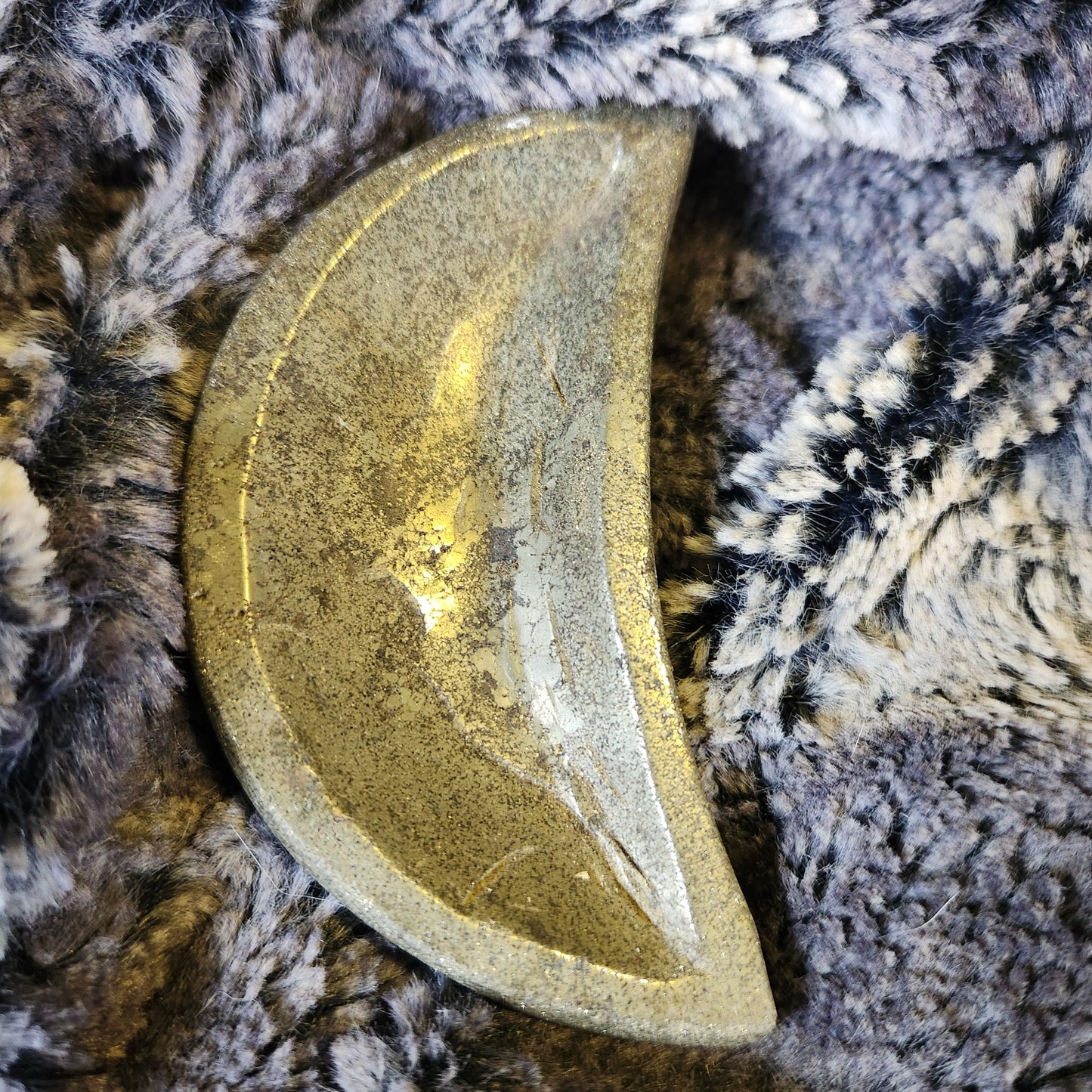 Pyrite Moon Pinch Bowl