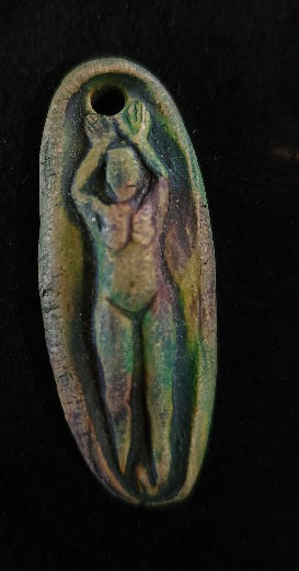 Goddess with Arms Raised Necklace