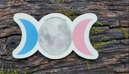 Autocollants de la fierté Triple Lune