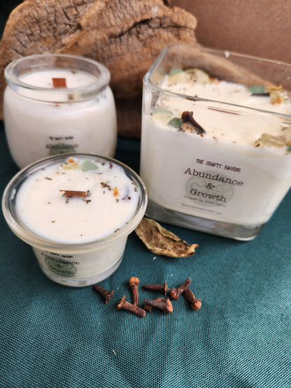 Bougie d'abondance et de croissance