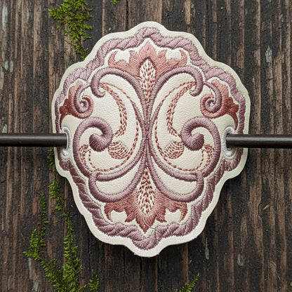 Hair Holder - Floral Filigree #3