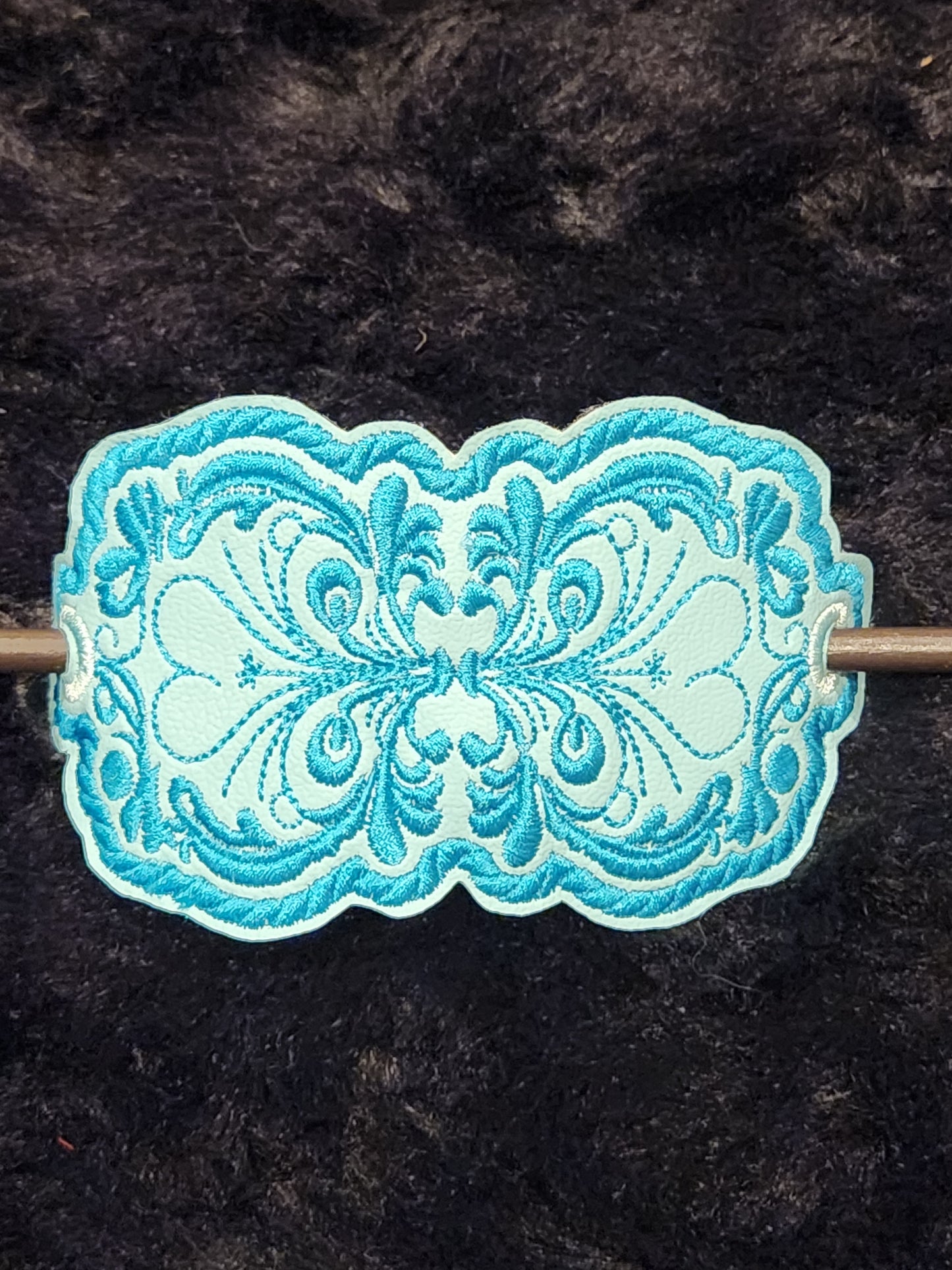 Hair Holder - Floral Filigree #2