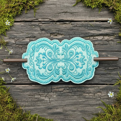 Hair Holder - Floral Filigree #2