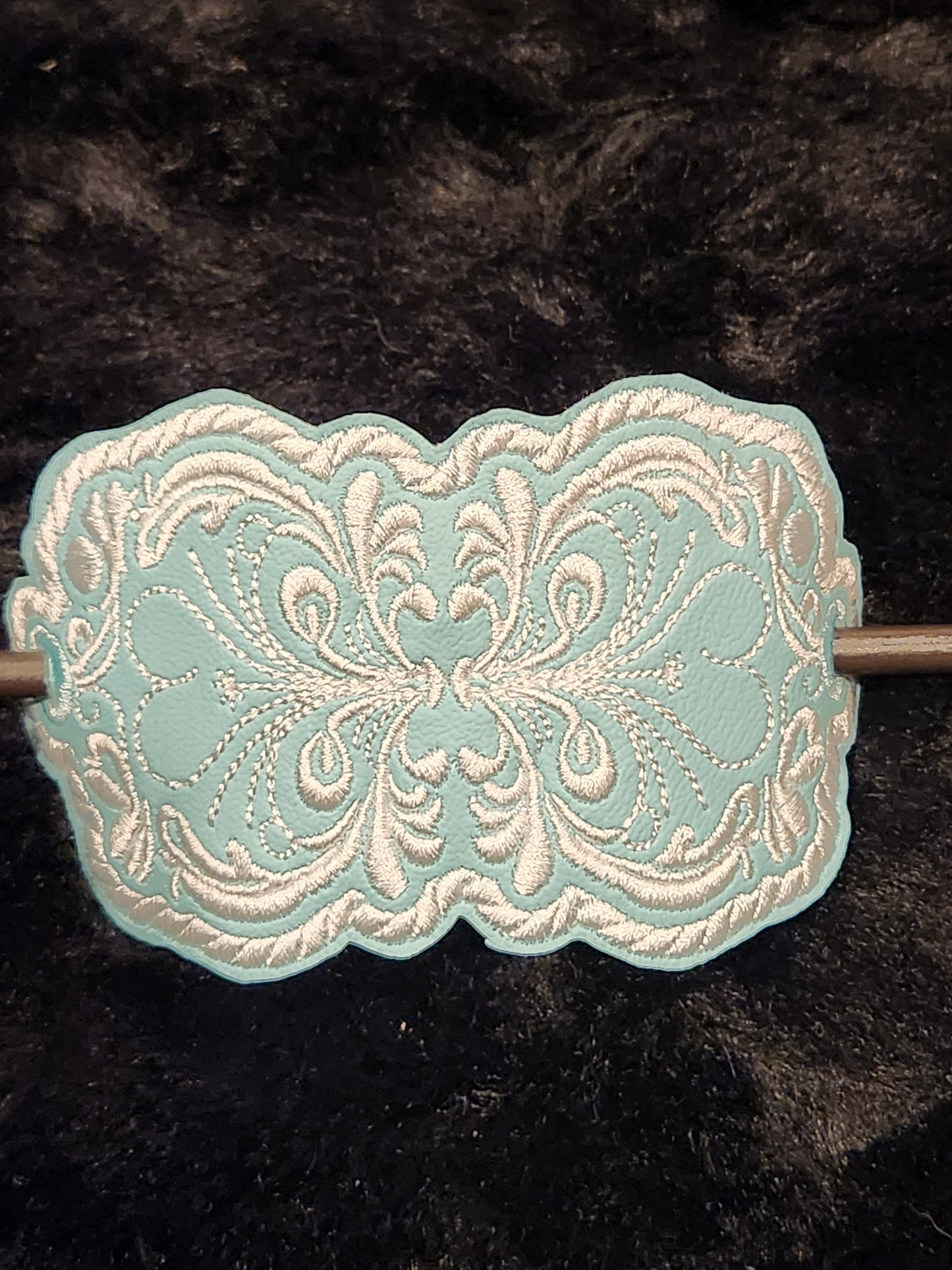 Hair Holder - Floral Filigree #2