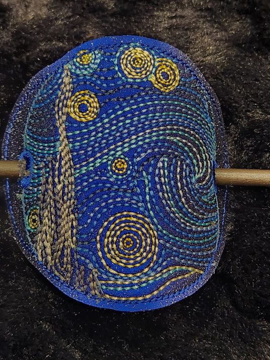 Hair Holder - Starry Night