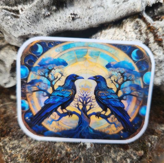 Ravens Celestial Sticker