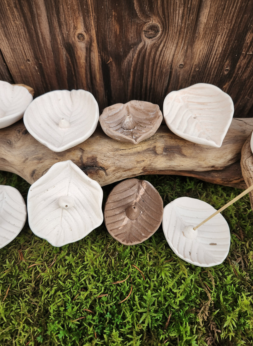 Small Leaf Incense Burner