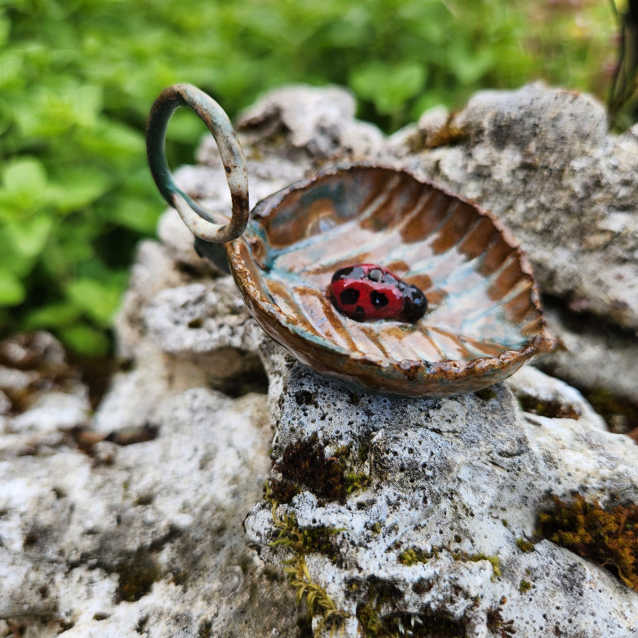 Small Leaf Incense Burner