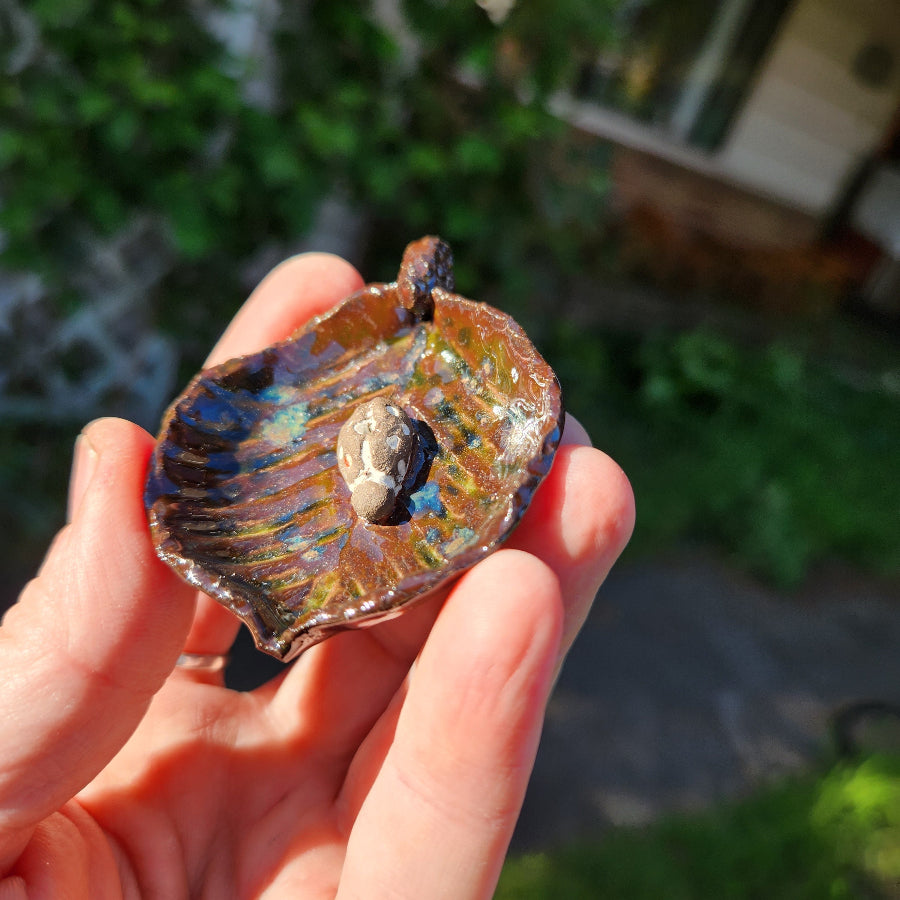 Small Leaf Incense Burner