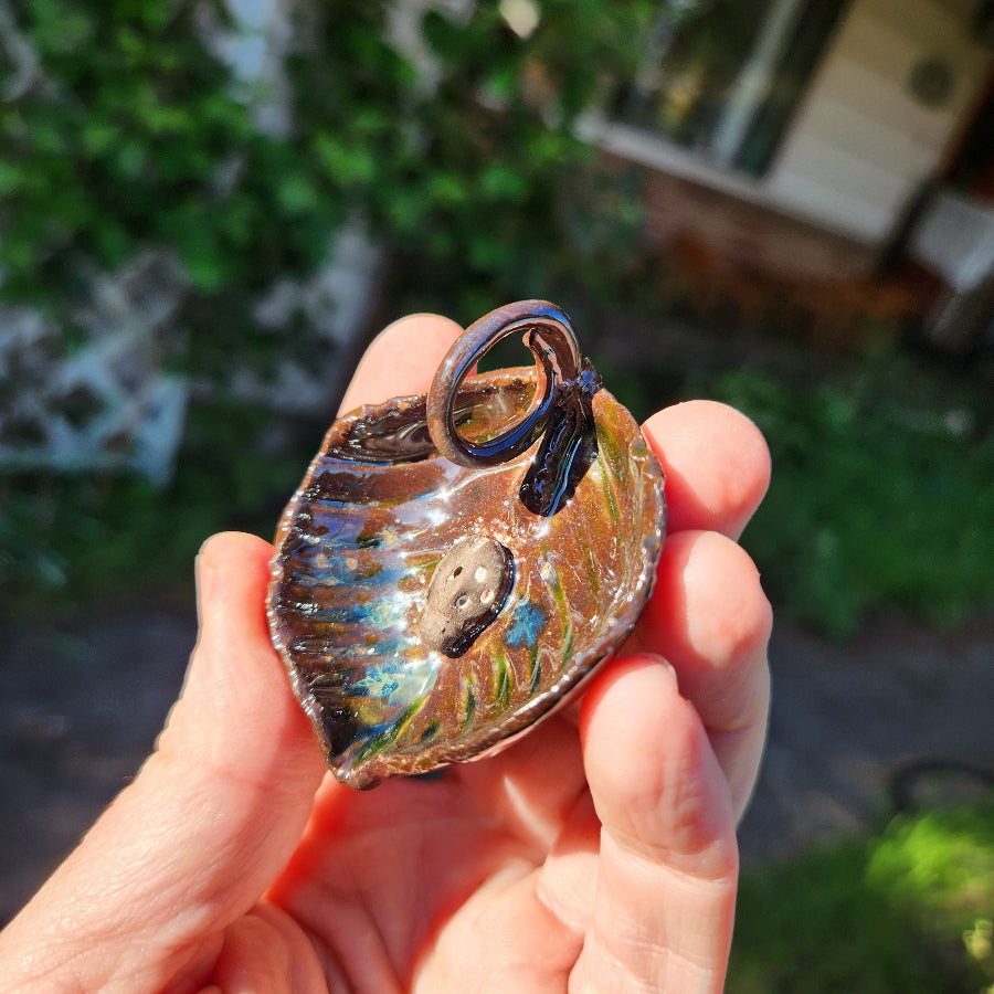 Small Leaf Incense Burner