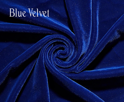 Velvet Cloak with Satin Lining Mid Length (Knees)