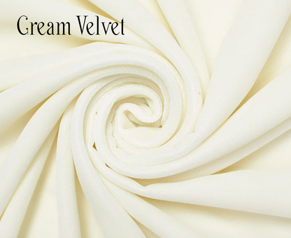 Velvet Cloak with Satin Lining Mid Length (Knees)