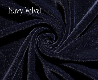 Velvet Cloak with Satin Lining Mid Length (Knees)