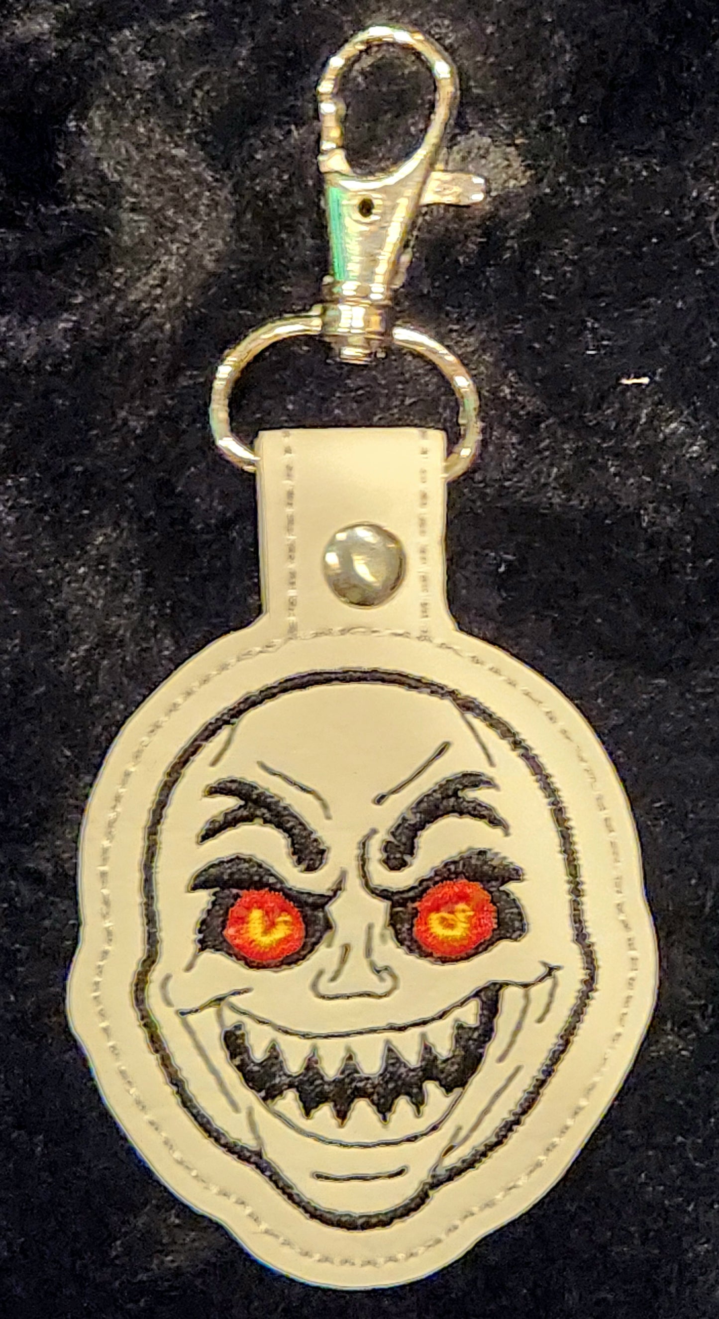 Keychain - Smiley Evil Face