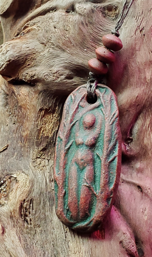 Earth Goddess at One with the Trees Necklace