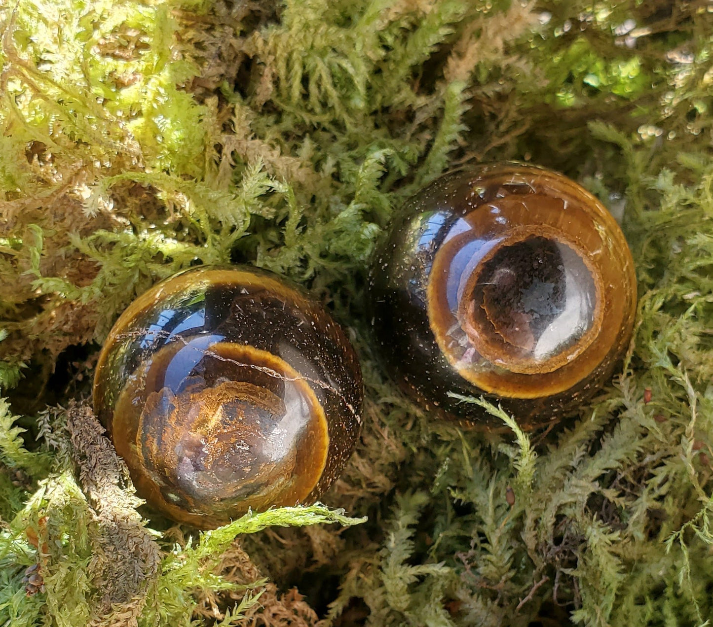 Tiger's Eye Mini Sphere