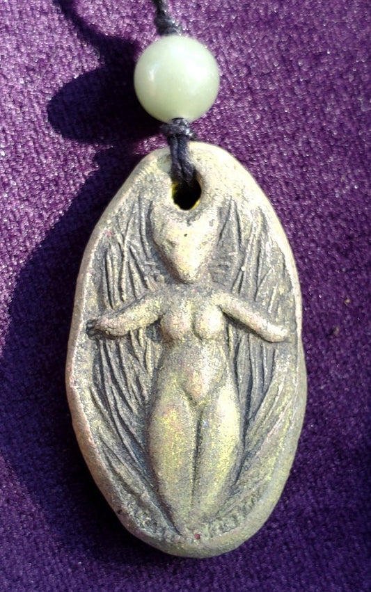 Fox Head Goddess Necklace