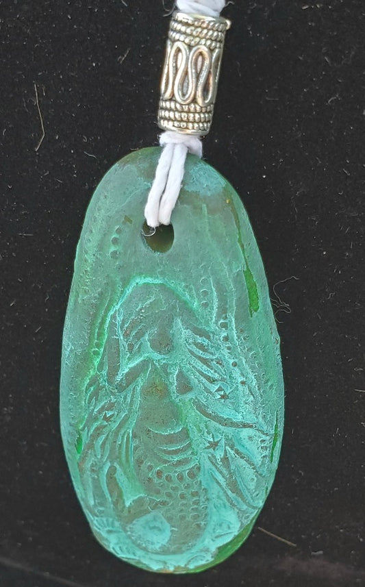 Floating Mermaid Goddess Necklace