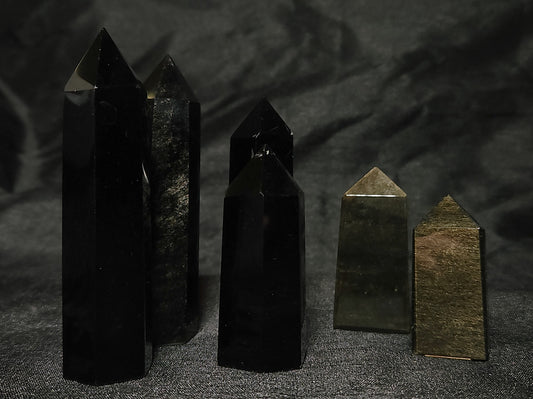 Golden Obsidian Tower Small