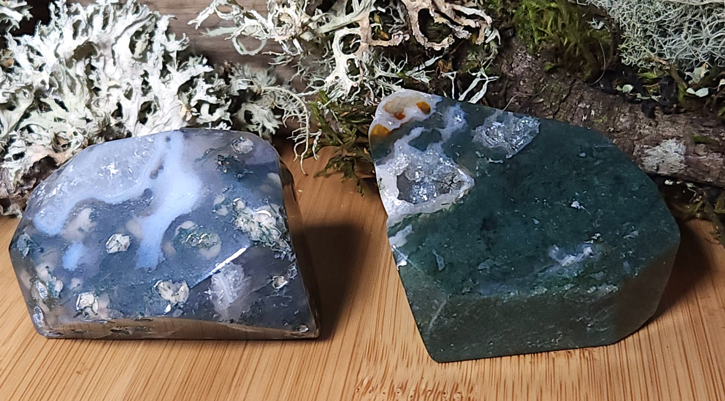 Moss Agate Free-Form