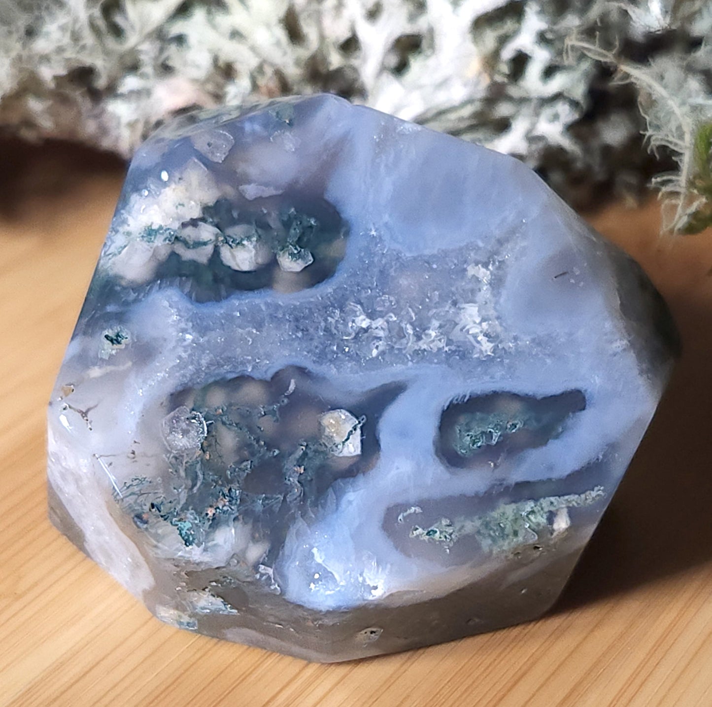 Moss Agate Free-Form