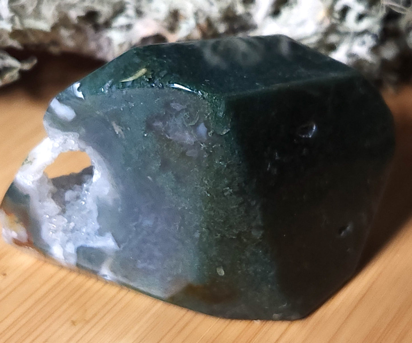 Moss Agate Free-Form