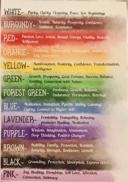 Chime Candles Bees Wax