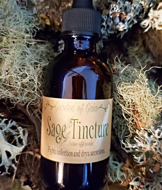 Sage Tincture - 2oz Bottle